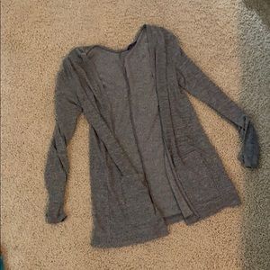 Grey cardigan
